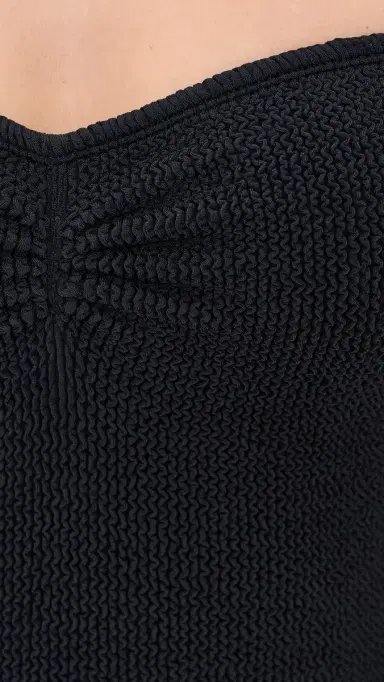 Hunza G Lea Swim One Piece Black/Polka Dot One Size | Thumbnail 6