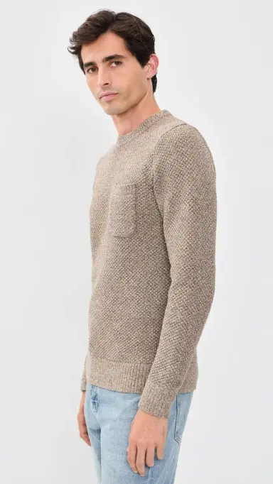 Taylor Stitch The Crawford Crew Sweater Coffee | Thumbnail 4 Taylor Stitch The Crawford Crew Sweater Coffee | Thumbnail 4