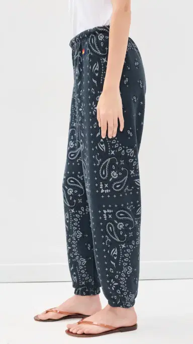 Aviator Nation Bandana Women's Sweatpants Charcoal | Thumbnail 4