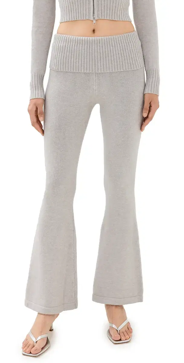 LIONESS Muse Knit Sweatpants Cloud