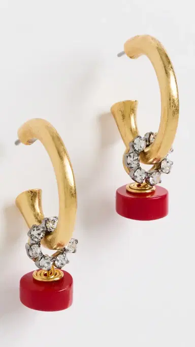 Elizabeth Cole Effie Earrings | Thumbnail 2 Elizabeth Cole Effie Earrings | Thumbnail 2