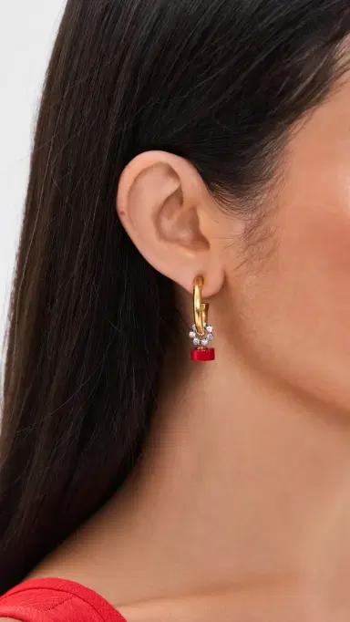 Elizabeth Cole Effie Earrings | Thumbnail 3 Elizabeth Cole Effie Earrings | Thumbnail 3