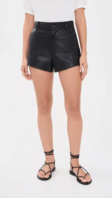 L'Agence Virelle Braided Shorts | Thumbnail 2 L'Agence Virelle Braided Shorts | Thumbnail 2
