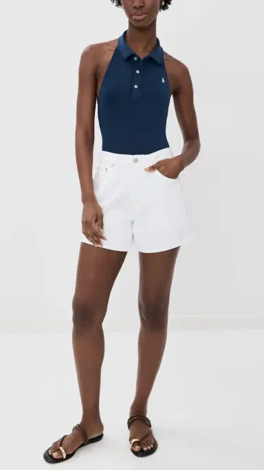 Polo Ralph Lauren Collar One Piece Navy Blue | Thumbnail 6 Polo Ralph Lauren Collar One Piece Navy Blue | Thumbnail 6