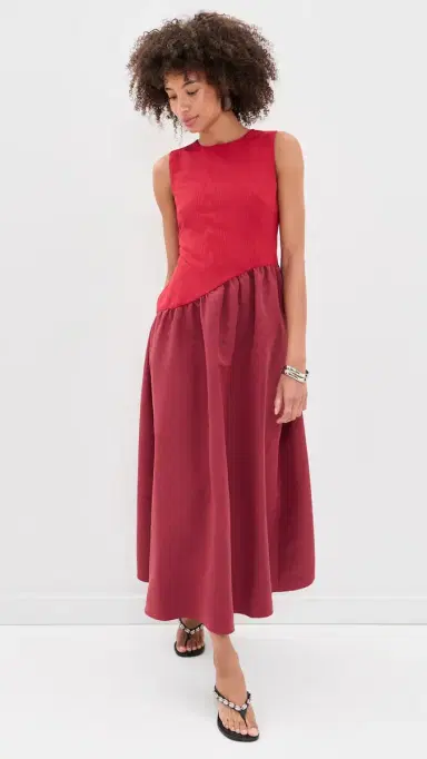 SIMONMILLER Laurel Moire Midi Dress | Thumbnail 5 SIMONMILLER Laurel Moire Midi Dress | Thumbnail 5