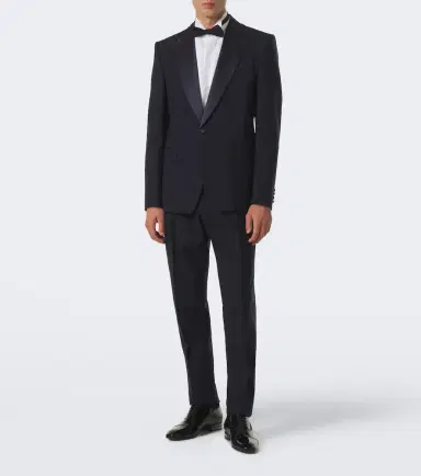 Dolce & Gabbana Wool and silk-blend tuxedo | Thumbnail 5