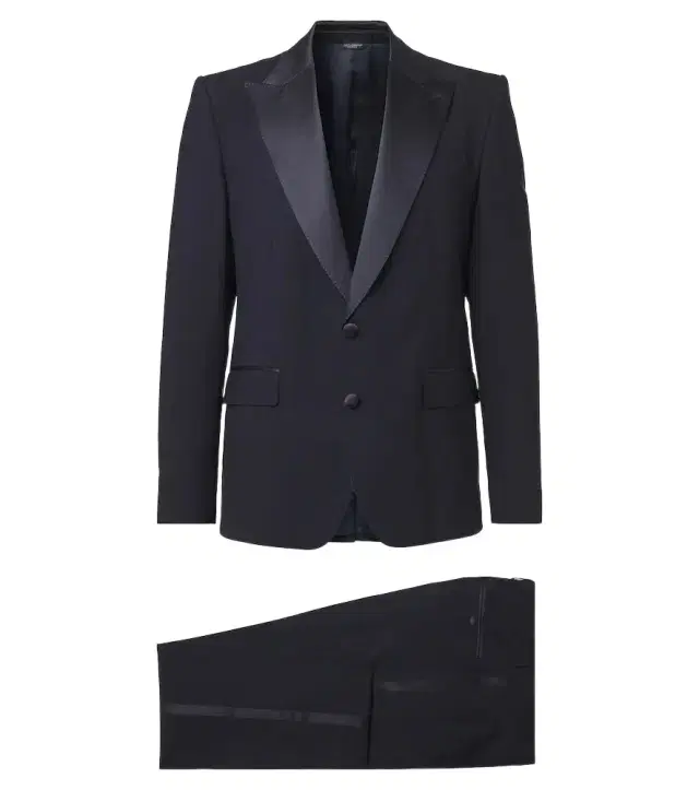 Dolce & Gabbana Wool and silk-blend tuxedo
