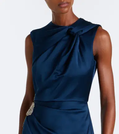 Erdem Embellished satin gown | Thumbnail 2