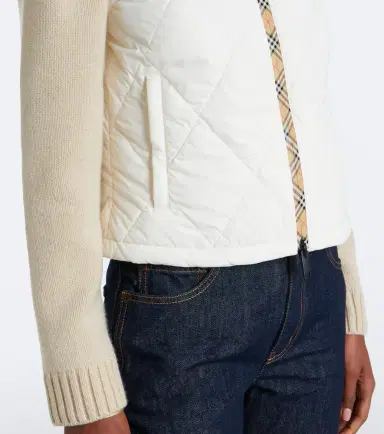 Burberry Check quilted vest | Thumbnail 3 Burberry Check quilted vest | Thumbnail 3