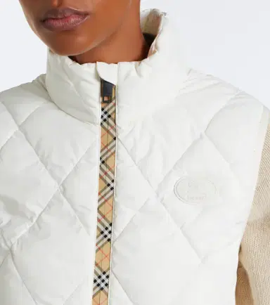 Burberry Check quilted vest | Thumbnail 5 Burberry Check quilted vest | Thumbnail 5