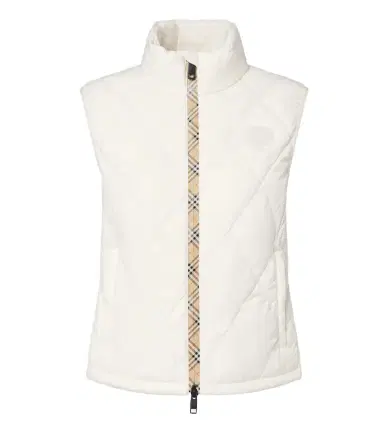 Burberry Check quilted vest | Thumbnail 1 Burberry Check quilted vest | Thumbnail 1