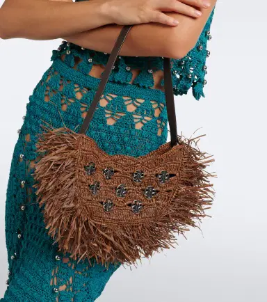 Rabanne Sac A Main fringed raffia top-handle bag | Thumbnail 5 Rabanne Sac A Main fringed raffia top-handle bag | Thumbnail 5