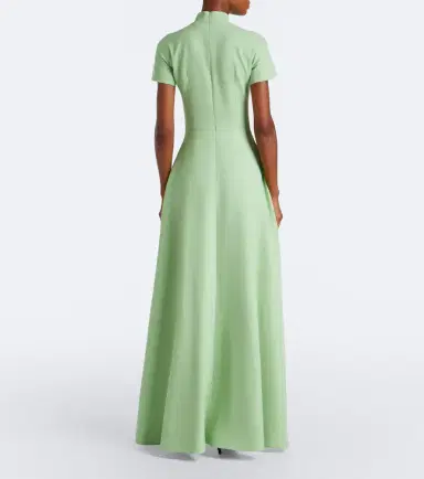 Emilia Wickstead Malinda wool crêpe gown | Thumbnail 2 Emilia Wickstead Malinda wool crêpe gown | Thumbnail 2