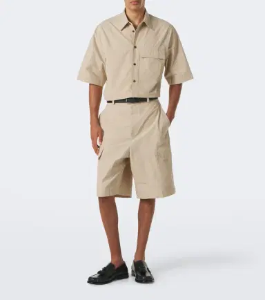 Bottega Veneta Cotton twill cargo shorts | Thumbnail 2