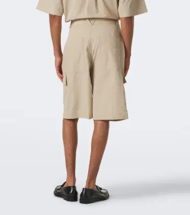 Bottega Veneta Cotton twill cargo shorts | Thumbnail 3