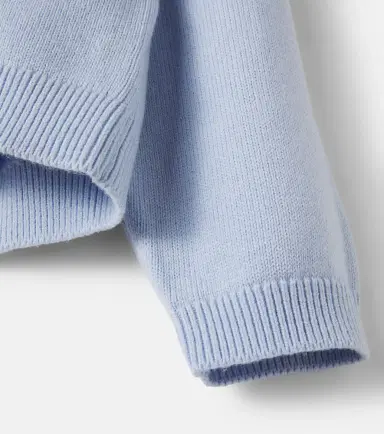 Monnalisa Intarsia cotton and wool sweater | Thumbnail 3 Monnalisa Intarsia cotton and wool sweater | Thumbnail 3