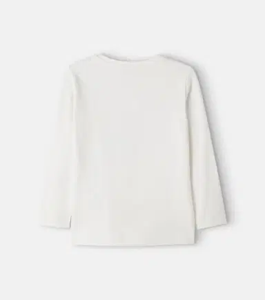 Monnalisa Embellished printed cotton-blend T-shirt | Thumbnail 2 Monnalisa Embellished printed cotton-blend T-shirt | Thumbnail 2