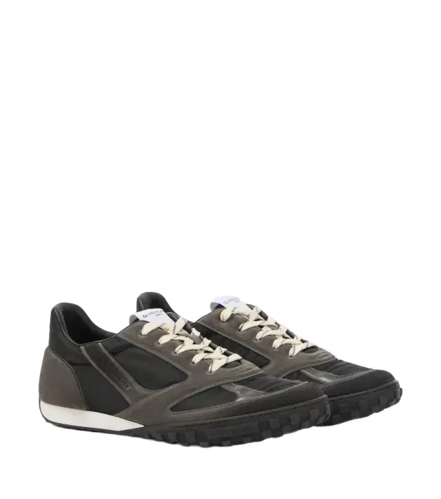 Givenchy Glide suede-trimmed sneakers
