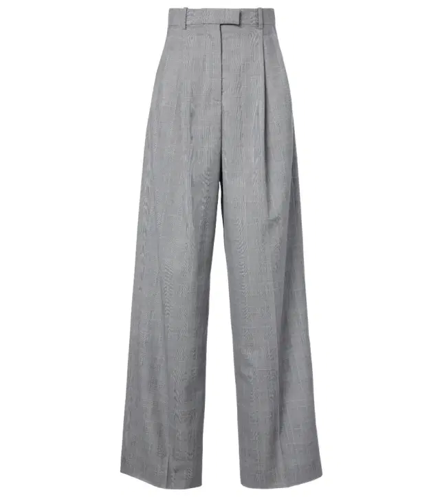 Givenchy Checked wool wide-leg pants