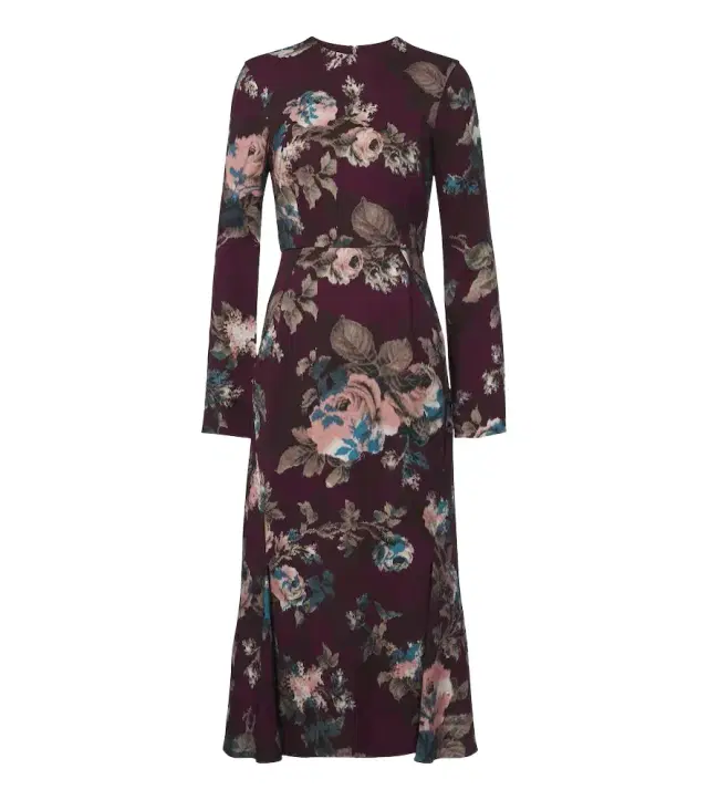 Erdem Floral cady midi dress
