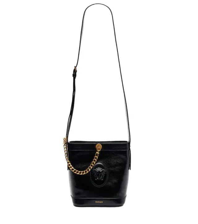 Versace Medusa Mini leather bucket bag