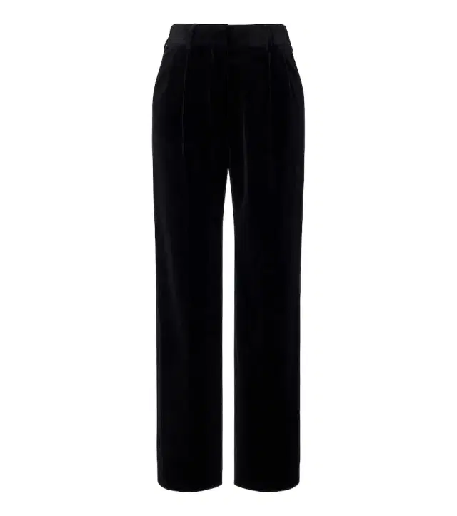 Blaze Milano Blazé Milano Fox pleated cotton velvet straight pants