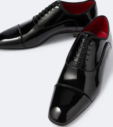 Christian Louboutin Greggo Galvin patent leather Oxford shoes | Thumbnail 6