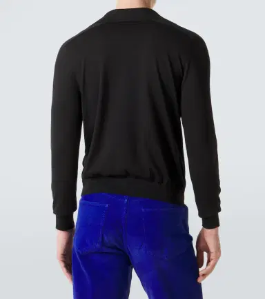Versace Greca silk and cotton cardigan | Thumbnail 4