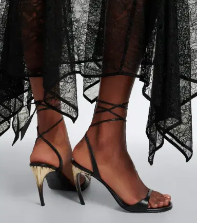 The Attico Ora leather sandals | Thumbnail 6