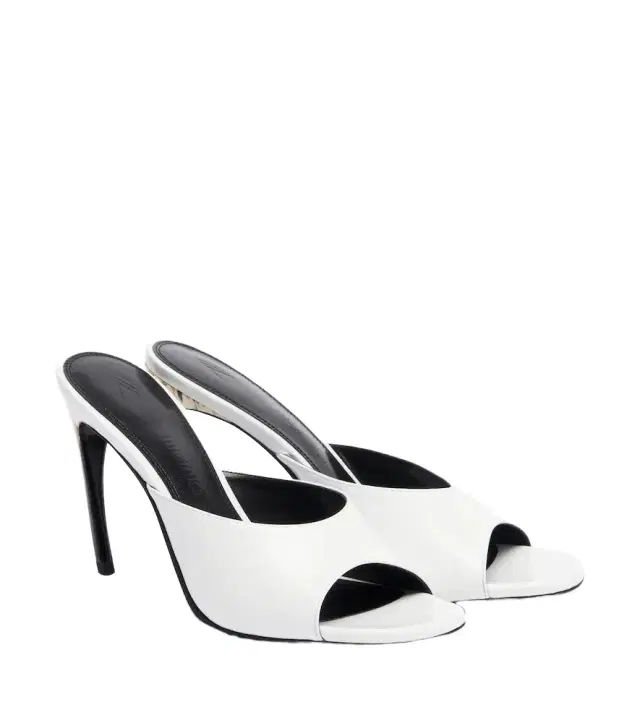 The Attico Betta leather mules