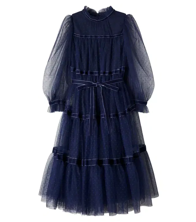 C'era Una Volta Valentina tiered tulle dress