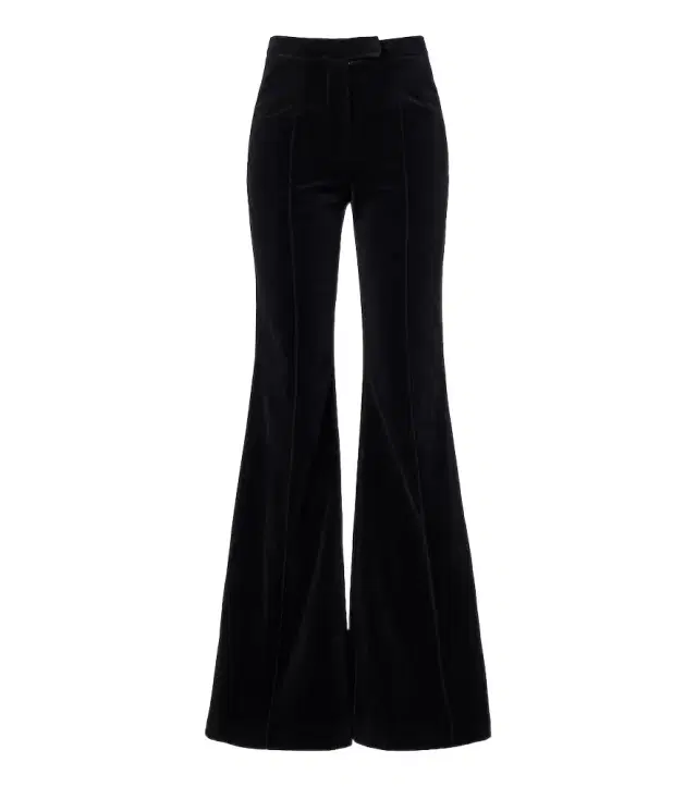 Costarellos Avice cotton velvet flared pants