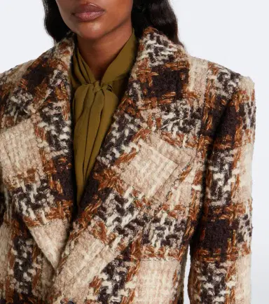 Saint Laurent Wool and mohair-blend tweed blazer | Thumbnail 5 Saint Laurent Wool and mohair-blend tweed blazer | Thumbnail 5