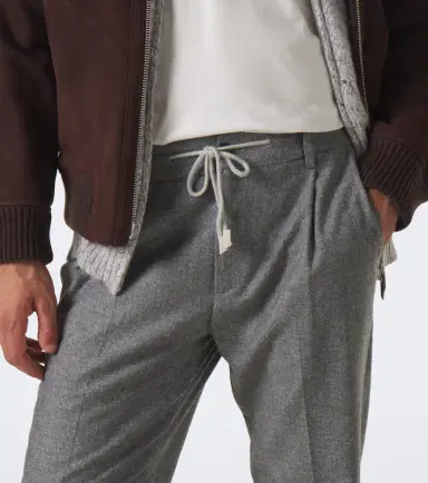 ELEVENTY Wool, cotton, and cashmere straight pants | Thumbnail 2 ELEVENTY Wool, cotton, and cashmere straight pants | Thumbnail 2