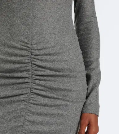 Marant Étoile Dyling ruched jersey midi dress | Thumbnail 4