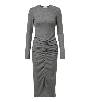 Marant Étoile Dyling ruched jersey midi dress | Thumbnail 1