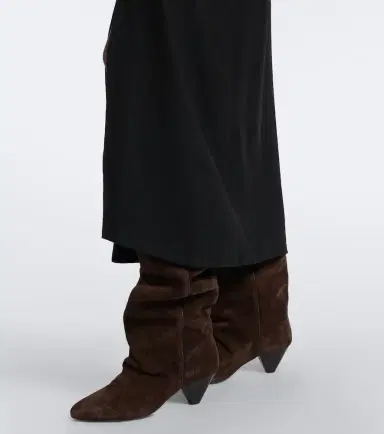 Marant Étoile Naery draped jersey midi dress | Thumbnail 4