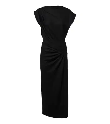 Marant Étoile Naery draped jersey midi dress | Thumbnail 1