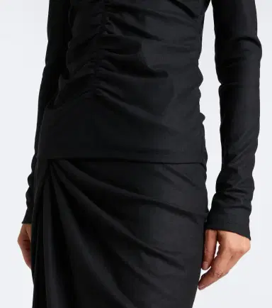 Marant Étoile Delesa ruched jersey top | Thumbnail 4
