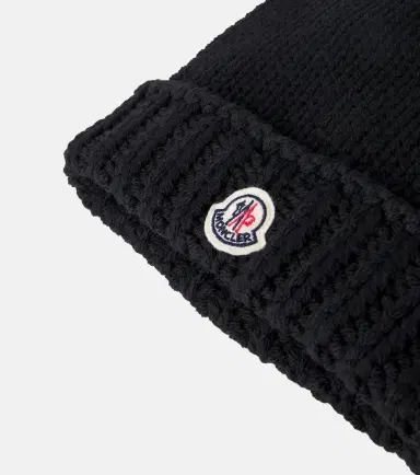 Moncler Enfant Virgin wool beanie | Thumbnail 2