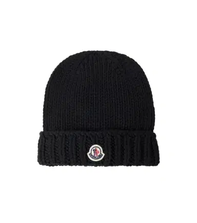Moncler Enfant Virgin wool beanie | Thumbnail 1