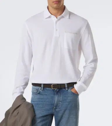 Zegna Cotton piqué polo shirt | Thumbnail 2