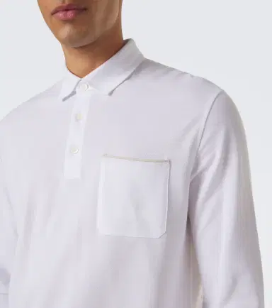 Zegna Cotton piqué polo shirt | Thumbnail 4