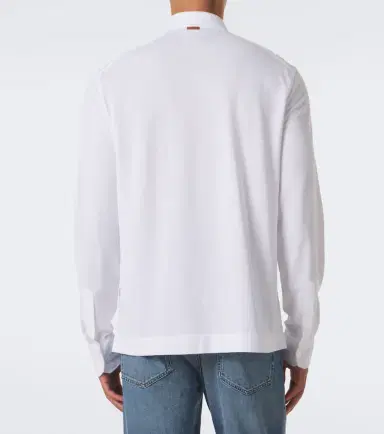 Zegna Cotton piqué polo shirt | Thumbnail 7
