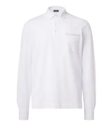 Zegna Cotton piqué polo shirt | Thumbnail 1