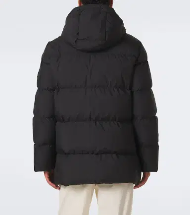 Burberry Check hooded down coat | Thumbnail 3