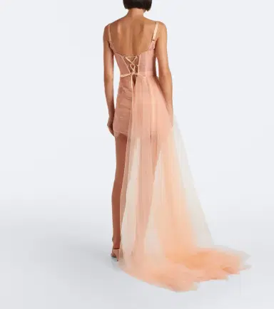 Maria Lucia Hohan Elsinora tulle corset minidress | Thumbnail 2