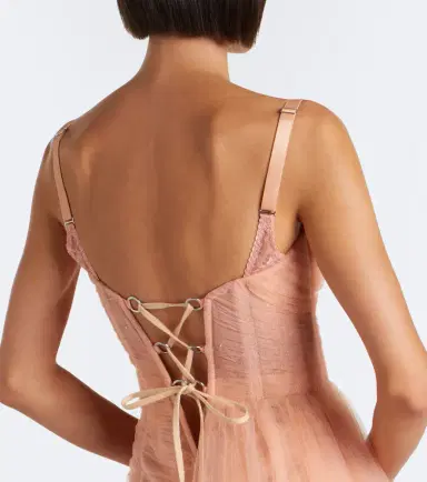 Maria Lucia Hohan Elsinora tulle corset minidress | Thumbnail 3