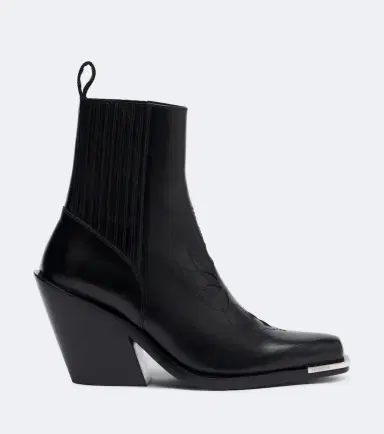 Rabanne Leather cowboy boots | Thumbnail 3 Rabanne Leather cowboy boots | Thumbnail 3
