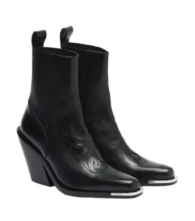 Rabanne Leather cowboy boots | Thumbnail 1 Rabanne Leather cowboy boots | Thumbnail 1